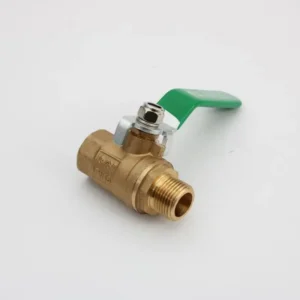 Single brass steam valve for ironing machine, high temperature & high pressure resistant, fits one iron head only