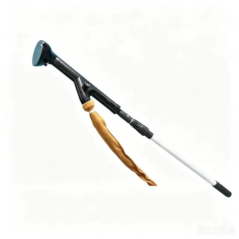 Curtain Steamer Head Accessory with Telescopic Pole, 4m Hose