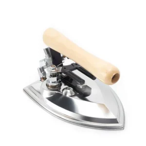 Wooden Handle Manual Control Steam Iron Head with Energy-Saving Valve